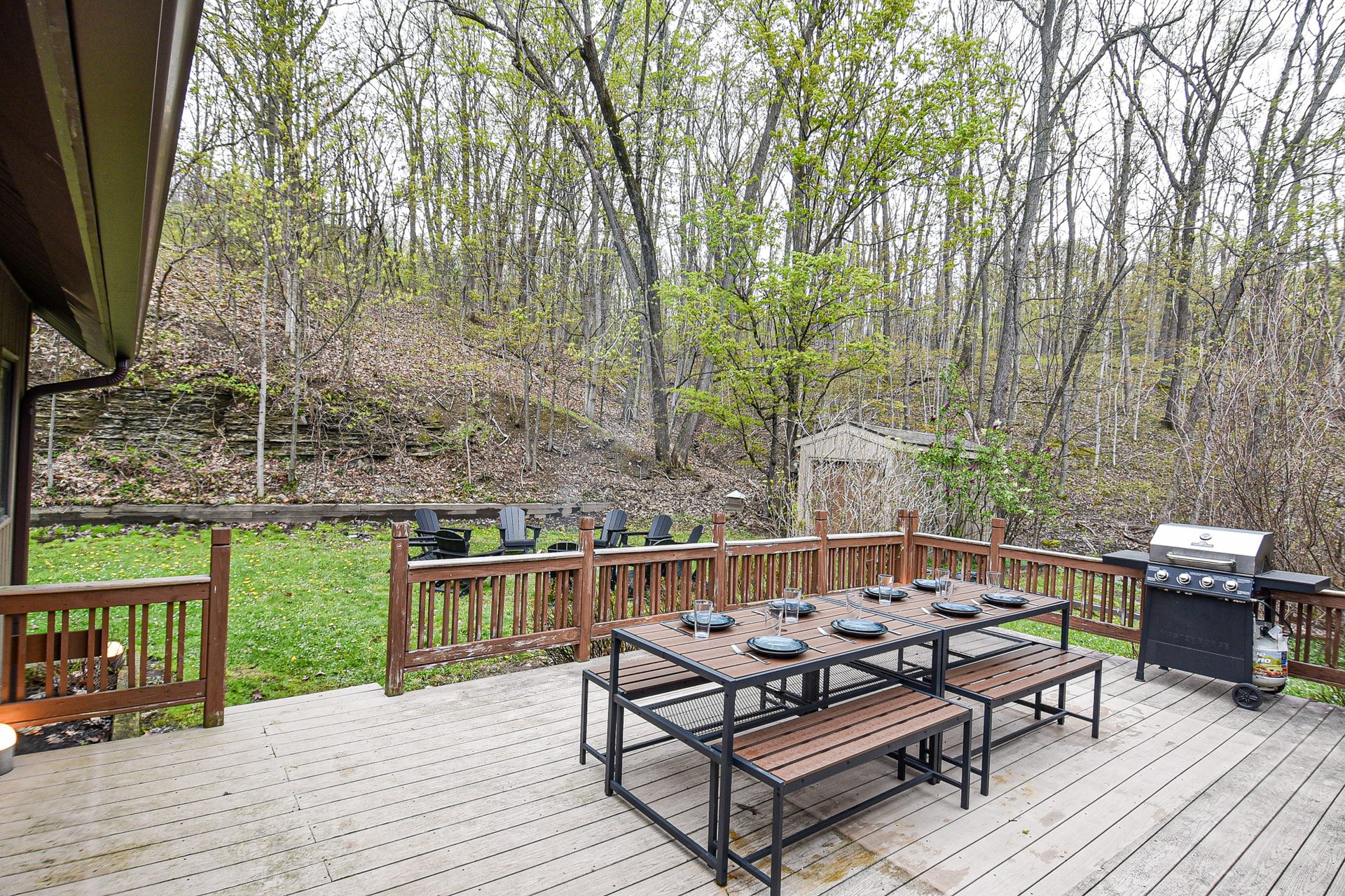 Back Deck + Fire Pit