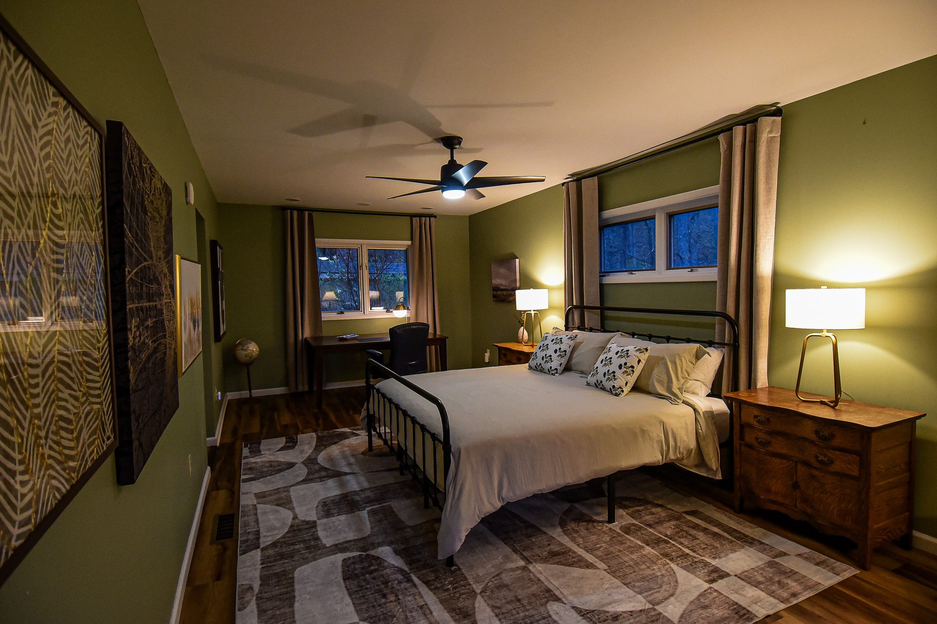 Primary Bedroom — King Suite
